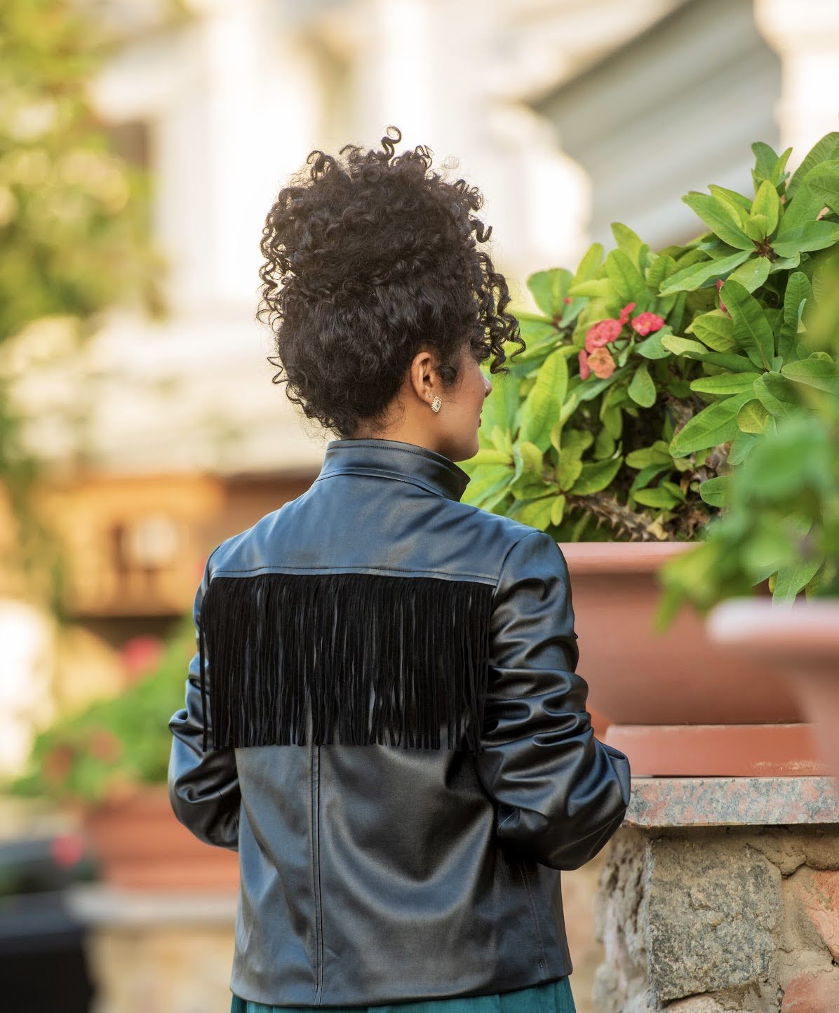 The Midnight Fringe Moto Jacket